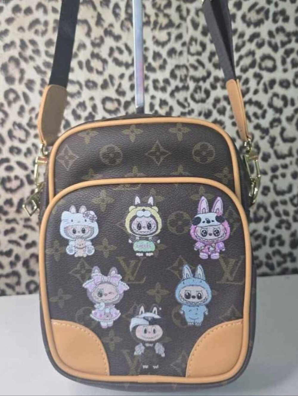 Monogram Labubu Crossbody
